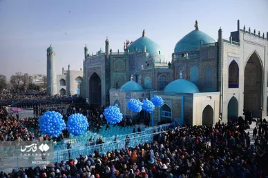 زیارت سخی در شهر مزارِ شریف افغانستان