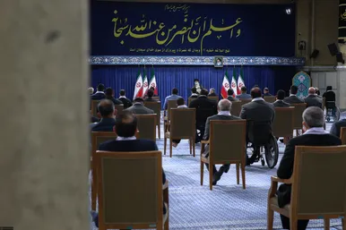 دیدار قهرمانان المپیک و پارالمپیک ایران در بازی‌های ۲۰۲۰ توکیو با رهبر معظم انقلاب