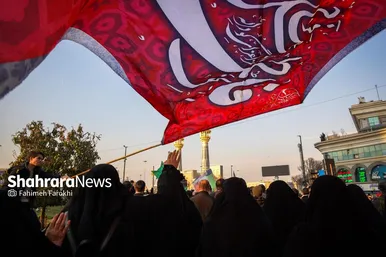 گزارش تصویری | مراسم تشییع پیکر مطهر شهید مدافع امنیت «مهدی ظریف» در مشهد ۳