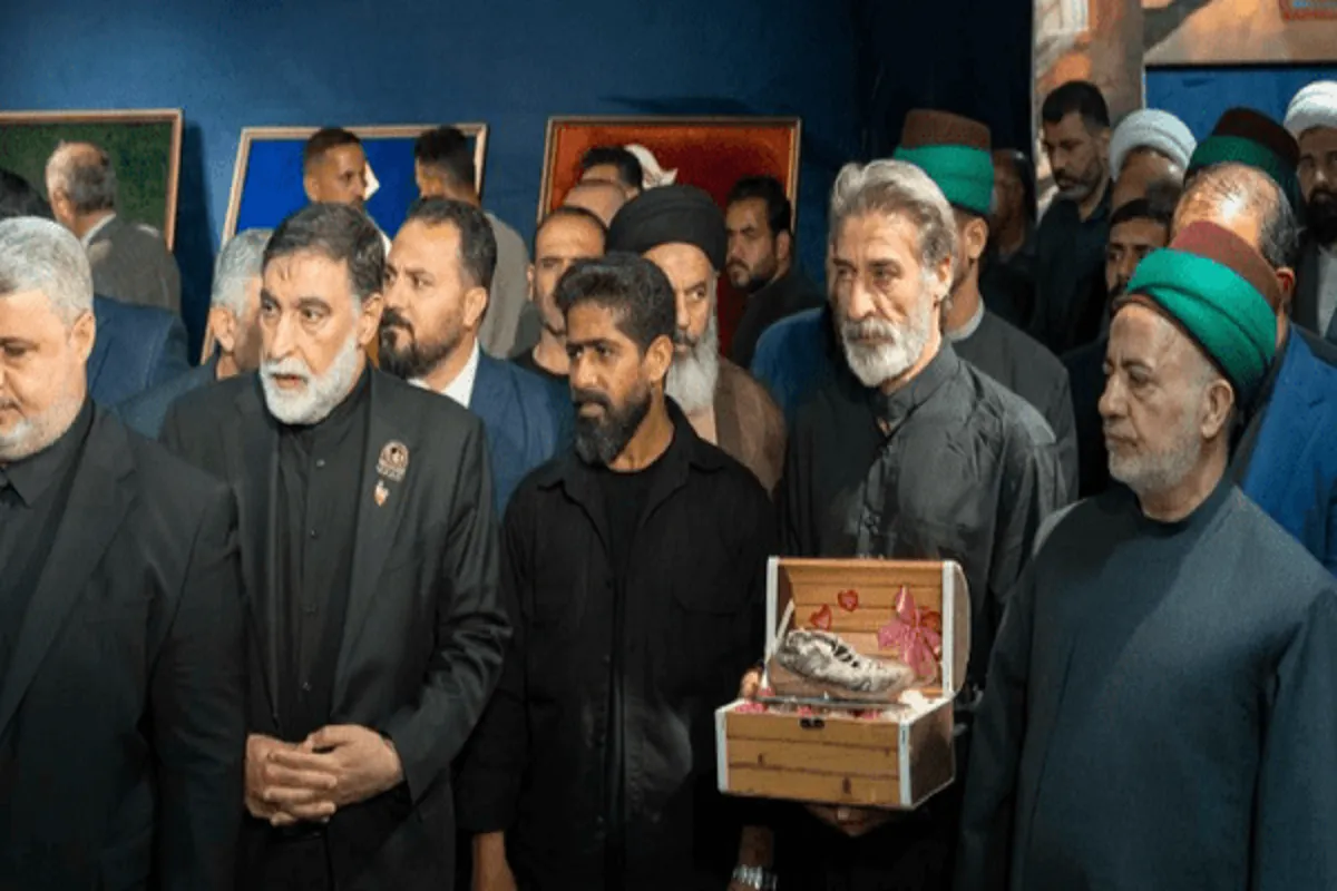استقبال گرم عراقی‌ها از خانواده شهدای مدرسه میناب در کربلا + فیلم