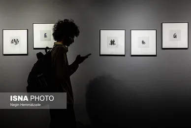 گزارش تصویری | نمایشگاه تیغ‌اندیشی‌های ابراهیم حقیقی