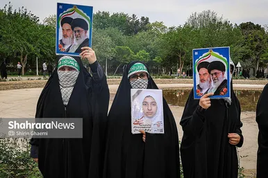 اجتماع بزرگ دختران و نور کرامت در مشهد