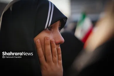 گزارش تصویری | مراسم تشییع پیکر مطهر شهید مدافع امنیت «مهدی ظریف» در مشهد ۳