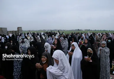 نماز عید سعید فطر مهاجران افغانستانی در گلشهر