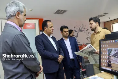 گزارش تصویری | بازدید شماری از مدیران دستگاه‌های دولتی از موسسه فرهنگی شهرآرا (۱۴ مرداد ۱۴۰۴)