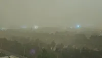 طوفان و تندباد با سرعت ۹۷ کیلومتربرساعت سبزوار را درنوردید (۱۶ اردیبهشت ۱۴۰۴)