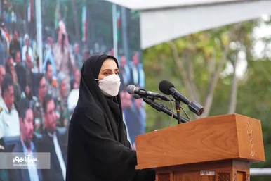 آیین بازگشایی معابر پادگان لشکر ۷۷
