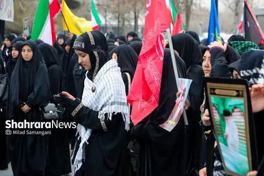گزارش تصویری | تجمع دانشجویان مشهد در حمایت از پاسخ ایران به تجاوز آمریکایی - صهیونیستی به کشور (۱۲ اسفند ۱۴۰۴)