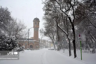 ایران زیباست | برف در اردبیل