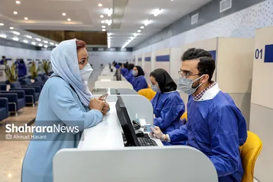 افتتاح بزرگترین مرکز واکسیناسیون شرق کشور در مشهد