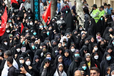 تشییع پیکر شهید حجت الاسلام اصلانی در مشهد