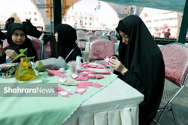گزارش تصویری | موکب های خدمت رسان به زائران در روزهای پایان ماه صفر در عرصه میدان شهدا مشهد
