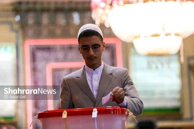 عکس‌هایی از مرحله دوم انتخابات چهاردهمین دوره ریاست‌جمهوری در مشهد (۲)