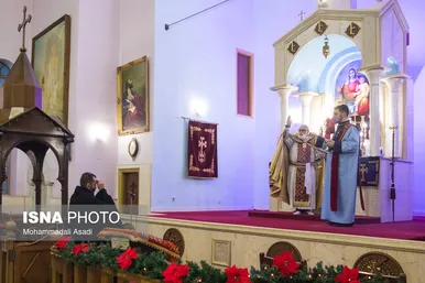 مراسم آغاز سال ۲۰۲۲ میلادی در تهران