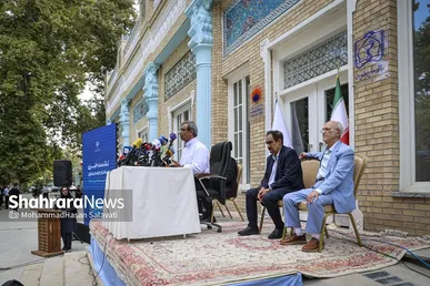 گزارش تصویری | نشست خبری استاندار خراسان رضوی در بیمارستان امام رضا (ع)