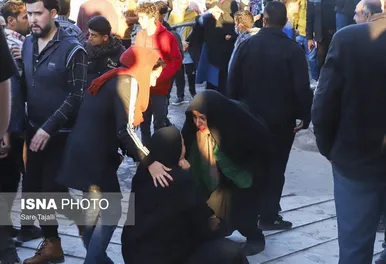 تصاویری از حادثه تروریستی گلزار شهدای کرمان