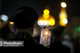 آیین شام غریبان امام&zwnj;رضا (ع) در حرم مطهر رضوی + جزئیات