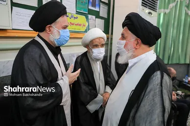 مراسم ترحیم مرحوم حاج محمد خجسته