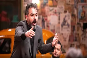 گریم ترسناک شهرام قائدی  + عکس