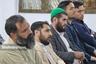 ابراز همدردی مهاجرین افغانستانی در مشهد با ملت شریف ایران