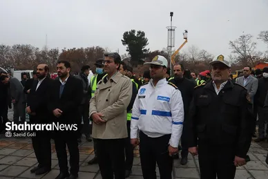 مانور عملیات زمستانه در مشهد