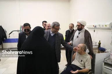 گزارش تصویری | بازدید استاندار خراسان رضوی از مرکز توانبخشی جانبازان نخاعی امام خمینی (ره)
