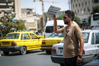  گرمای هوا در مشهد