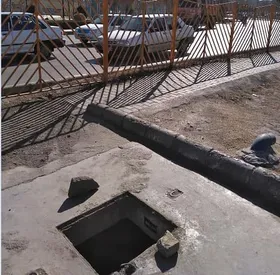 شهروند خبرنگار| نبود در فلزی در زیر گذر اتوبان