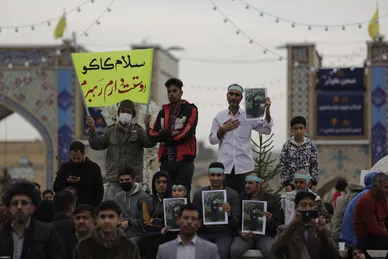 حضور و سخنرانی رهبر انقلاب در اجتماع زائران و مجاوران حرم مطهر رضوی- ۲