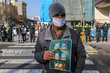 گزارش تصویری | تشییع پیکرهای مطهر ۴ شهید مرزبانی و دفاع مقدس در مشهد (۷ بهمن ۱۴۰۳)