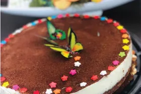 دستور پخت کیک شکلاتی کرم دار