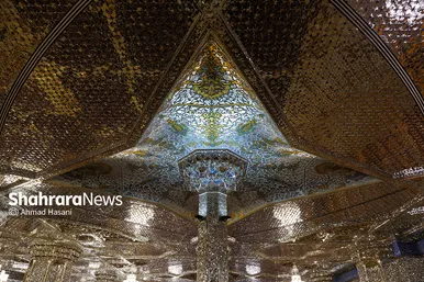 هنر معماری اسلامی در رواق دارالمرحمه حرم مطهر رضوی