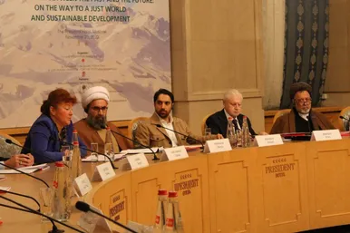 مسکو میزبان نشست مخالفان طالبان با حضور احمد مسعود + عکس