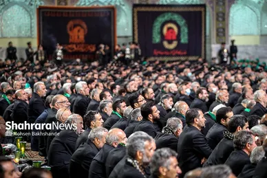 آئین شام غریبان امام رضا (ع)