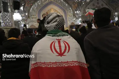 گزارش تصویری | اجتماع مهاجران افغانستانی ساکن مشهد در سوگ قائد امت