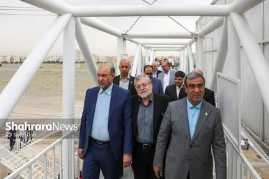 گزارش تصویری | آغاز عملیات اجرایی بزرگراه سیدالشهدا و بازدید از تصفیه‌خانه پرکندآباد با حضور استاندار خراسان رضوی