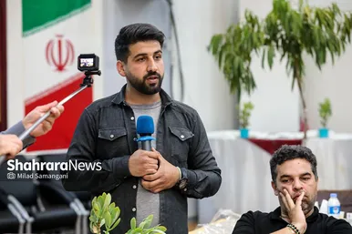 نشست خبری موسی‌الرضا حاجی بگلو سخنگوی شورای اسلامی شهر مشهد مقدس