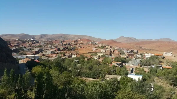 شهروند خبرنگار| روستای تماشایی ده سرخ در حوالی مشهد