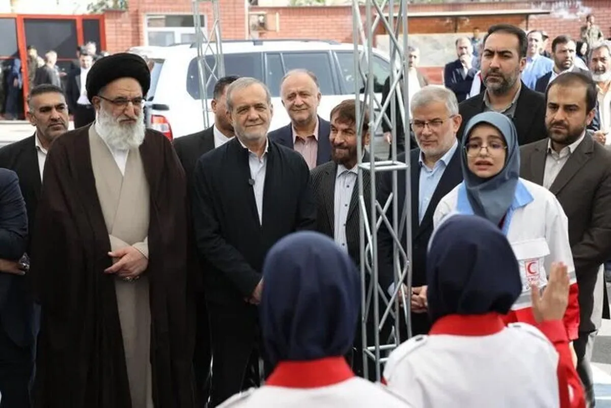 رئیس جمهور به استان البرز سفر کرد (۲۱ فروردین ۱۴۰۴)