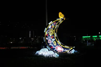 مراسم افتتاحیه اولین جشنواره هنرهای نوری ایران
