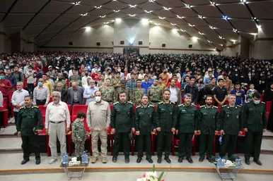  رزمایش جهادگران فاطمی در مشهد