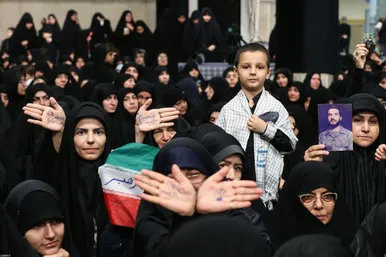 گزارش تصویری | سخنرانی رهبر معظم انقلاب در مراسم عزاداری شهادت امام رضا(ع)