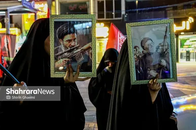 گزارش تصویری | مردم مشهد همچنان پای کار انقلاب
