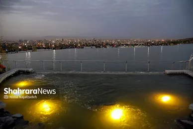 افتتاح پروژه کوهشار، بزرگترین آبشار مصنوعی ایران