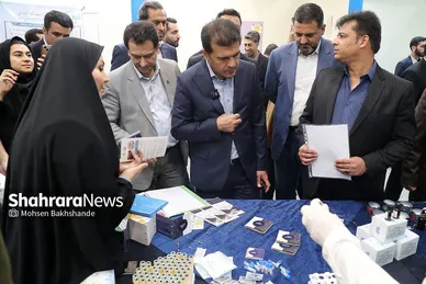 گزارش تصویری | بازدید معاون علمی و فناوری رئیس‌جمهور از دانشگاه فردوسی مشهد