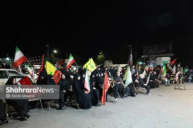 گزارش تصویری | یکصدوسیزدهمین شب حضور مردم مشهد در خیابان (۳۱ خرداد ۱۴۰۵)