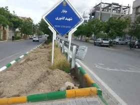 درخواست گل کاری در بلوار کشوری