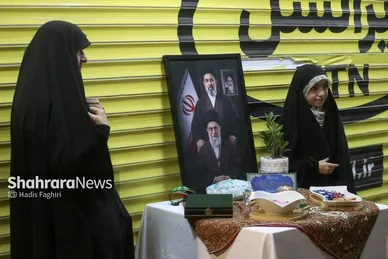 گزارش تصویری | پنجاه‌ودومین موج از حضور حماسی شبانه مردم مشهد در خیابان‌ها