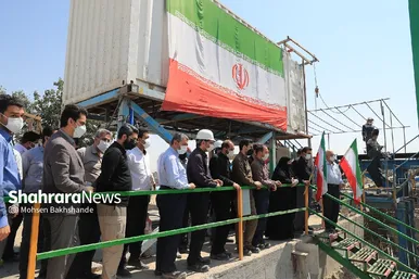 بازدید اعضای شورای اسلامی شهر مشهد از خطوط قطار شهری مشهد