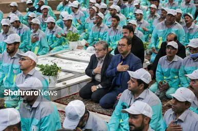 گزارش تصویری | آیین اذن خدمت کاروان خدام الحسین (ع) شهرداری مشهد